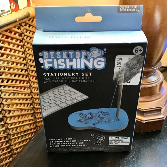 Source Unknown Office New Desktop Fishing Funny Novelty Pen